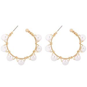 SPLENDID HAND MADE CHIC SUN GOD HOOP EARRINGS